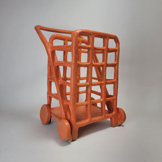 Mid-size ceramic shopping cart